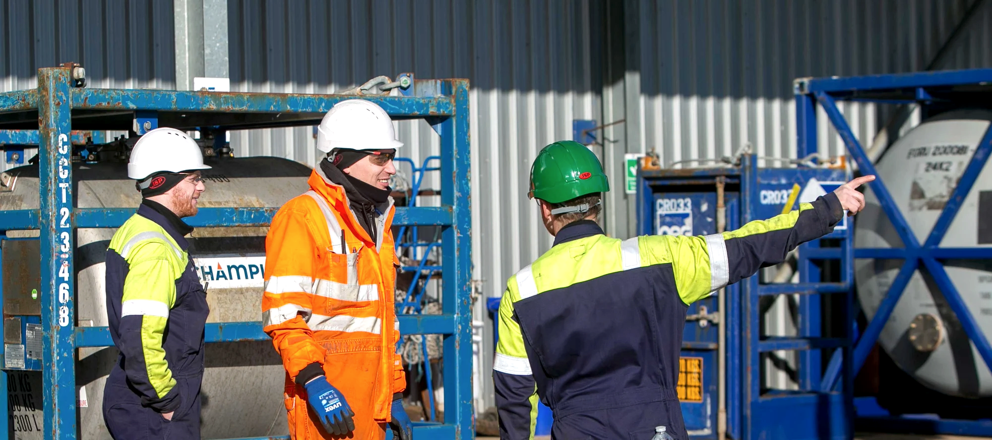 OEG chemical plant workers